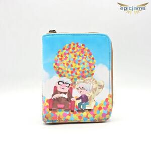 Loungefly Disney Pixar Up Carl & Ellie Balloons Mini Zipper Wallet